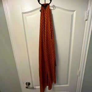 *3 for $15* Rusty red honeycomb pattern scarf